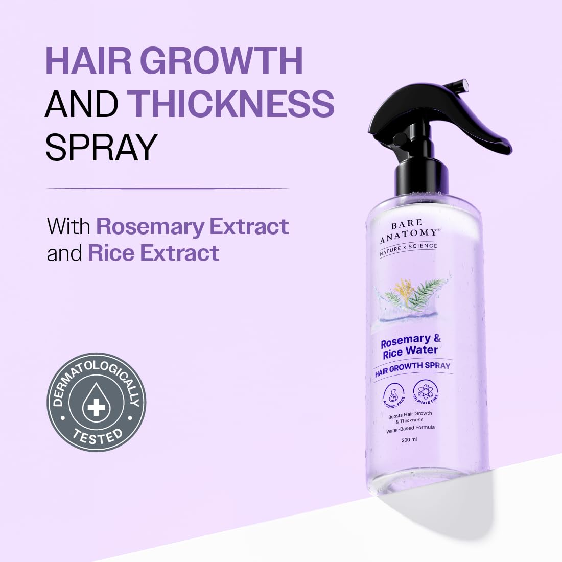 Rosemary & Rice Hair Spray