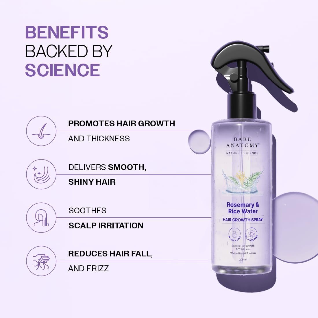 Rosemary & Rice Hair Spray